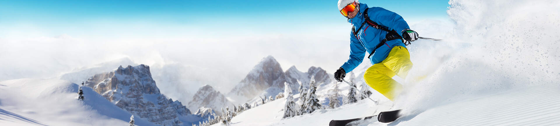 Fast skier who booked a cheap ski holiday with Sunweb